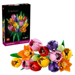 kit di costruzione lego botanicals 11501 bouquet di tulipani multicolore
