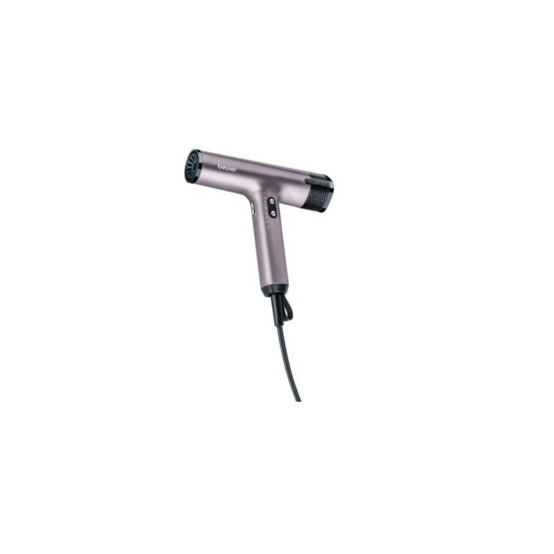 asciugacapelli beurer hc 100 1700w viola/metallo [hc100]