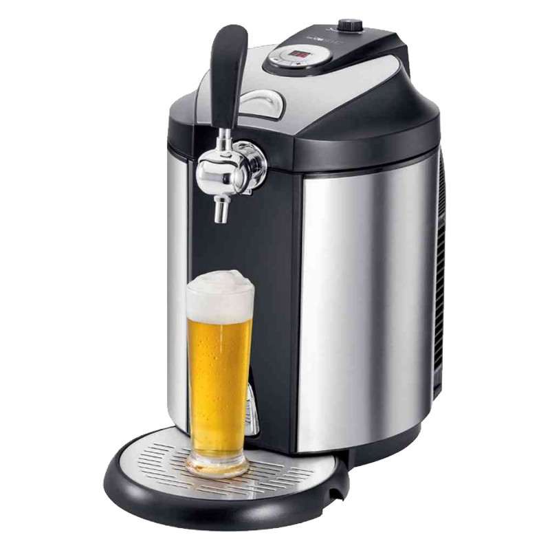 spillatore per birra clatronic bz 3740 5l nero/argento [263920]