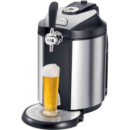 spillatore per birra clatronic bz 3740 5l nero/argento [263920]