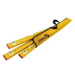 set di livelle a bolla stabila set pro 80 as 30/60/120cm giallo 3pz