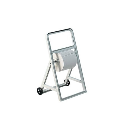 dispenser cavalletto c/ruote per bobine di carta mar plast [a56611]