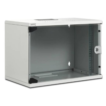 server rack digitus 7he 520x400mm, grigio , compact [dn-19 07u-s-1]