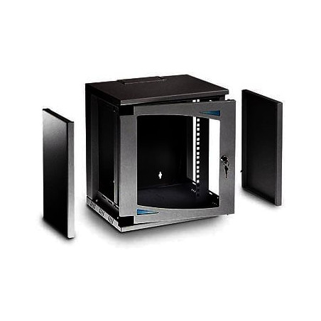 armadio rack 10 a muro 7 he nero