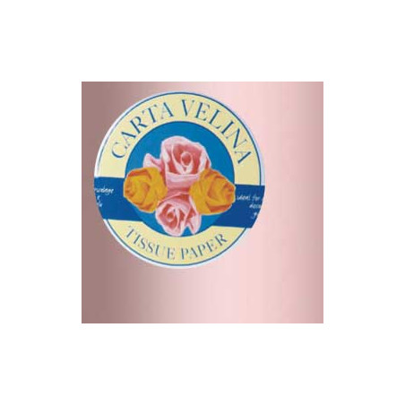 busta 26fogli 50x70cm carta velina gr31 rosa sadoch [kv106108]