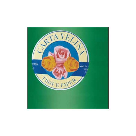 busta 26fogli 50x70cm carta velina gr31 verde prato sadoch [kv106472]