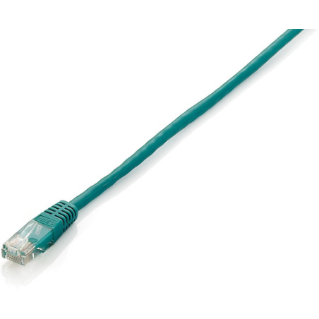cavo di rete equip eco cat6 u/utp 0.50m verde bulk [625447]