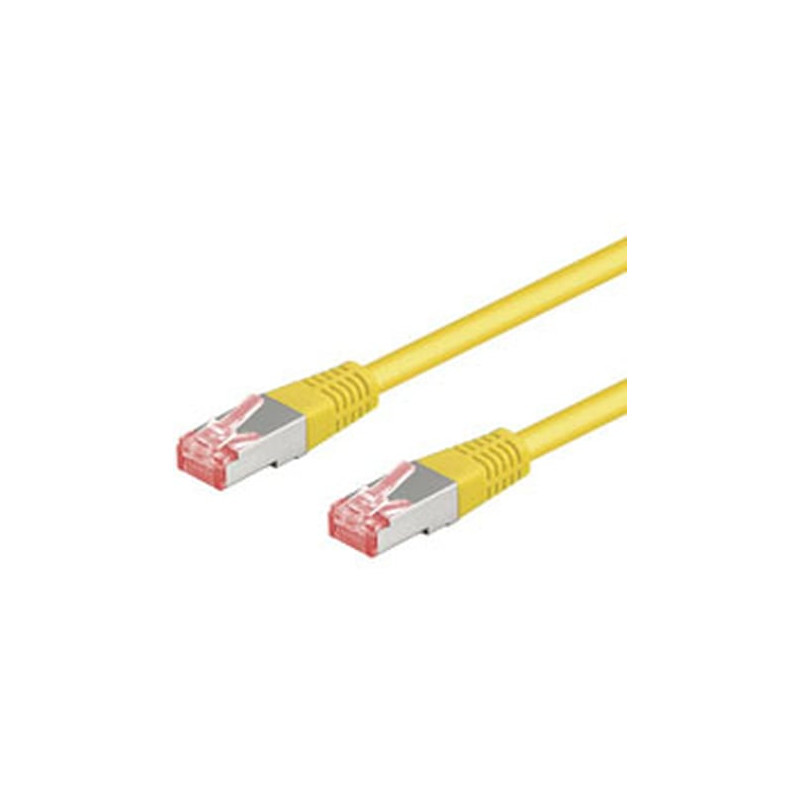 cavo di rete goobay cat 6-2000 sstp pimf 20m giallo