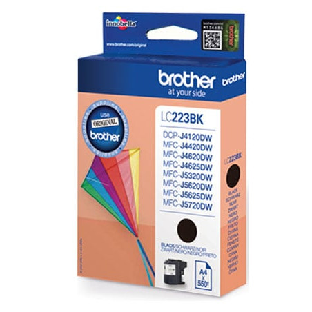 Cartuccia brother lc-223bk nero per mfc-j4420dw, mfc-j4620dw
