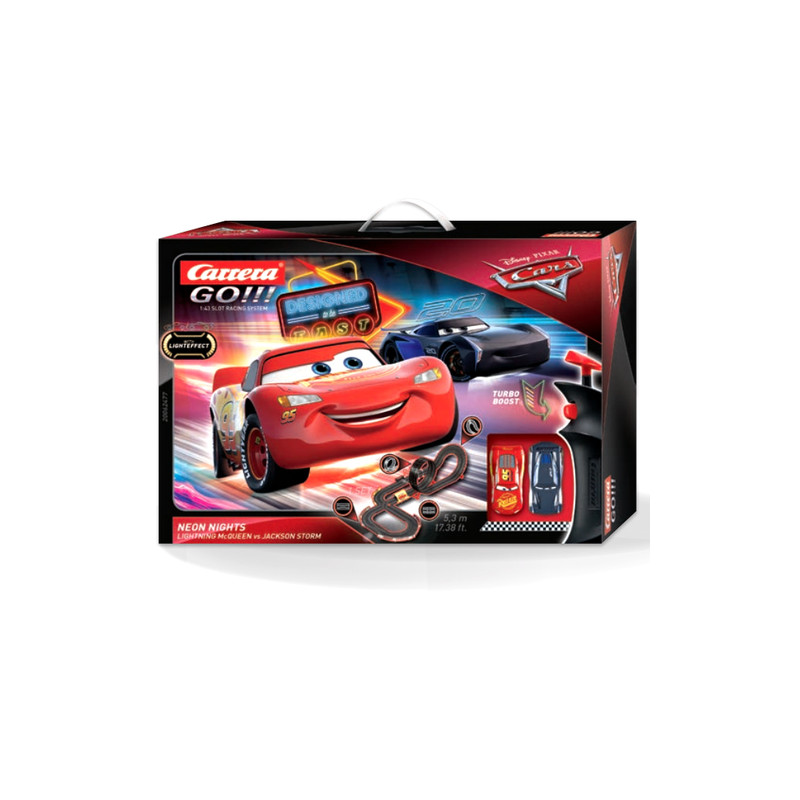 carrera go - disney pixar cars, neon nigh [20062477]