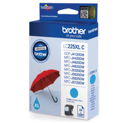 Cartuccia brother lc-225xlc ciano per mfc-j4420dw, mfc-j4620dw