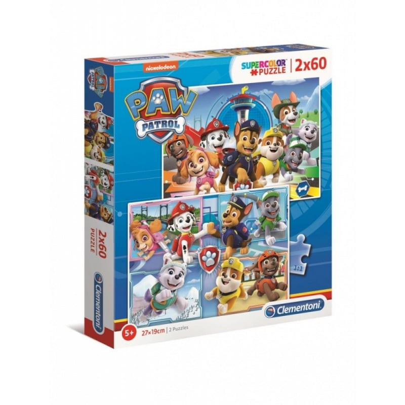 puzzle clementoni paw patrol 120pz [wzclet0uc021617]