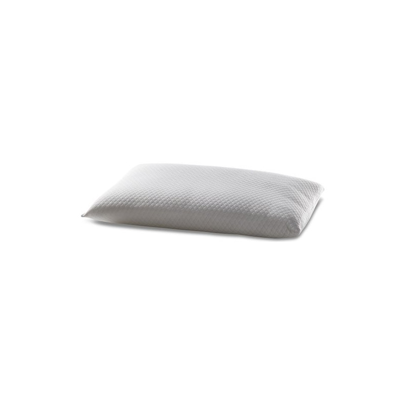 cuscino lettino antiacaro sano riposo 1/6anni 38x55cm bianco