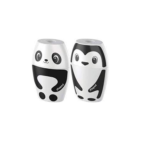 temperamatite maped a forma di panda o pinguino [034012]