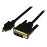 cavo startech micro hdmi / dvi-d m / m 1m nero [hdddvimm1m]