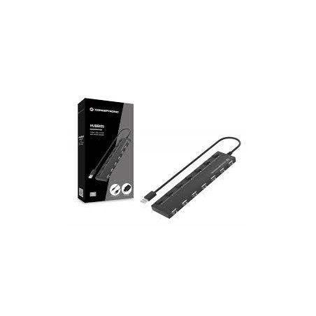 hub usb conceptronic 7-porte 2.0 [hubbies08bp]