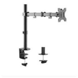 supporto monitor link braccio da tavola regolabile 13-32"/8kg/nero