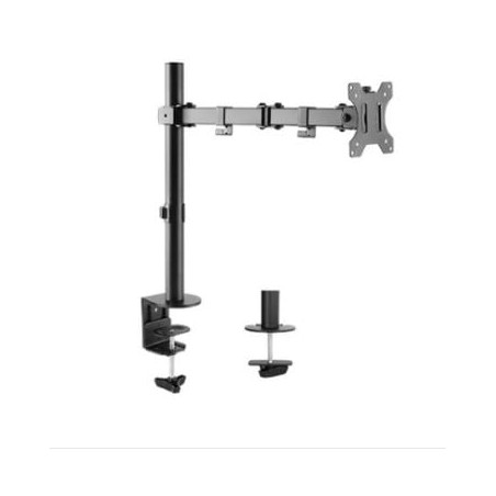 supporto monitor link braccio da tavola regolabile 13-32"/8kg/nero
