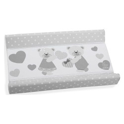 materassino fasciatoio italbaby dolce coccole in pvc morbido 81x49cm