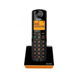 telefono cordless alcatel s280 nero/arancione [atl1425406]