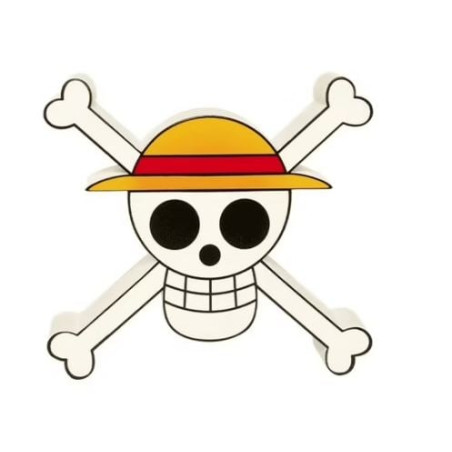 lampada a soggetto abystyle one piece teschio multicolore [abylig015]