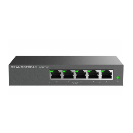 switch grandstream gwn 7700p 5 porte gigabit ethernet 10/100/1000