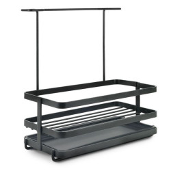 mensola metaltex touch-therm tokio nero/ocapo [35.29.02]