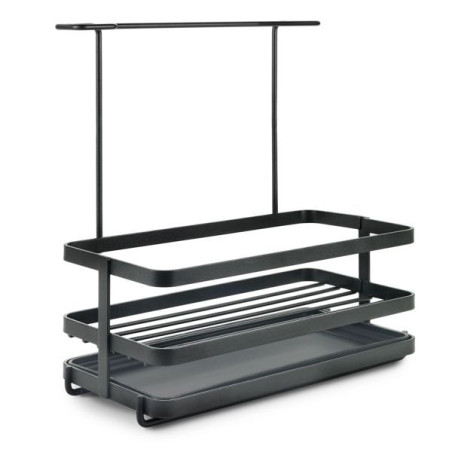 mensola metaltex touch-therm tokio nero/ocapo [35.29.02]