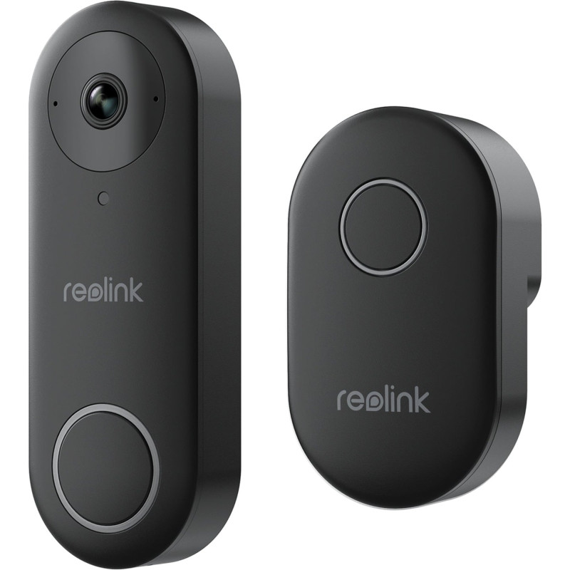 campanello poe reolink d340p hd 2k+ 5mp nero [d340p]