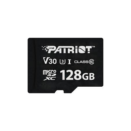 128gb scheda micro sdxc patriot vx 90/80 mbs v30 u3 uhs-i nero