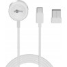 cavo di ricarica goobay per apple watch 1m bianco [65343]