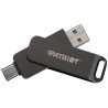pen drive 256gb patriot rage r550 usb 3.2 nero [pe256gr550dsad]