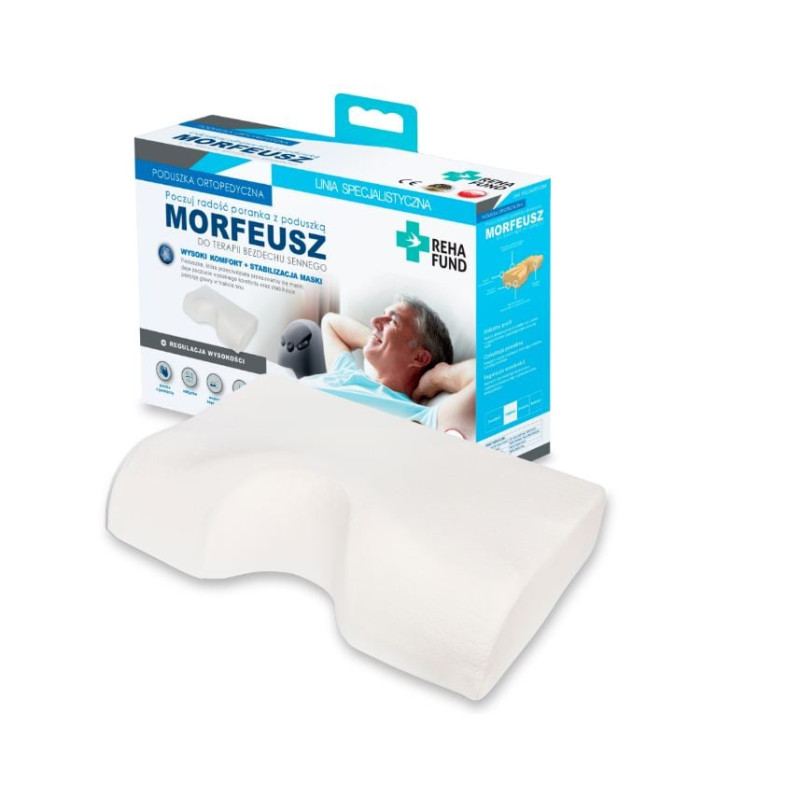 cuscino ortopedico reha fund morfeusz cpap per terapia dell'apnea