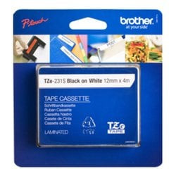 Brother nastro tze-231s x h100