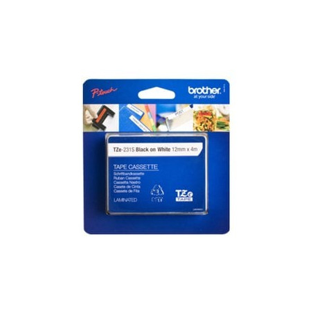 Brother nastro tze-231s x h100