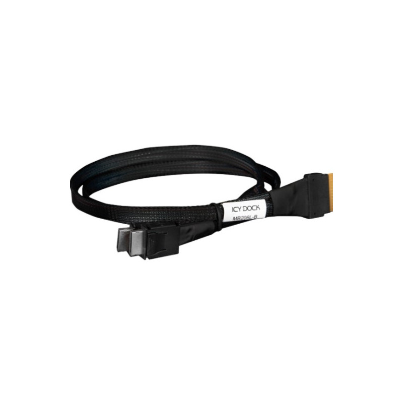 cavo sas icydock slimsasx8 sff-8654 2xoculinkx4 sff-8611-0.5m
