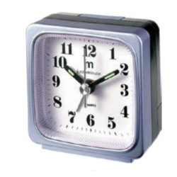 orologio da tavolo lowell u5303mg in quarzo nero/grigio [u5303mg]