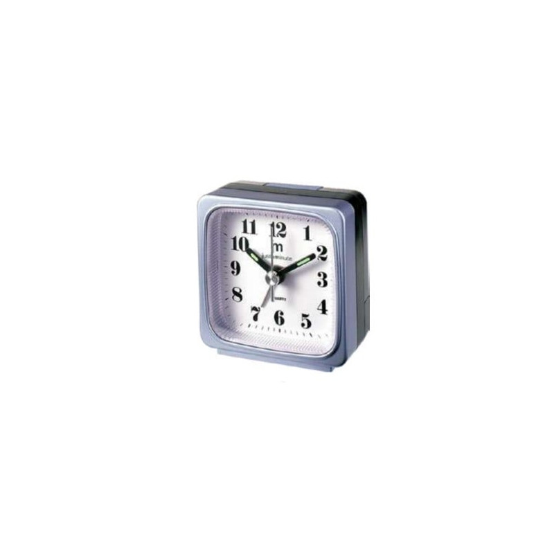 orologio da tavolo lowell u5303mg in quarzo nero/grigio [u5303mg]