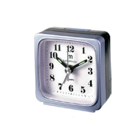 orologio da tavolo lowell u5303mg in quarzo nero/grigio [u5303mg]