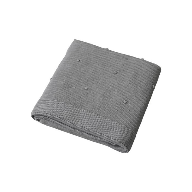 coperta lettino italbaby maglia grigio