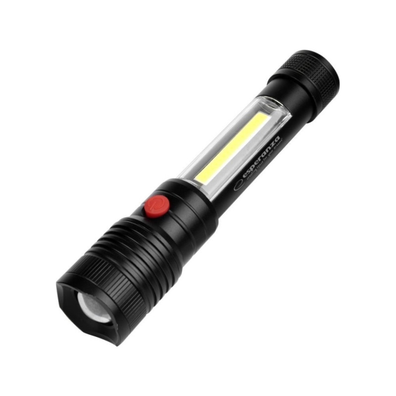 torcia esperanza eot069 flashlight black led [eot069]