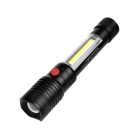 torcia esperanza eot069 flashlight black led [eot069]