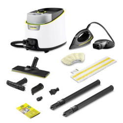 pulitore a vapore karcher sc 4 deluxe iron 0.5l 4bar 2200w bianco