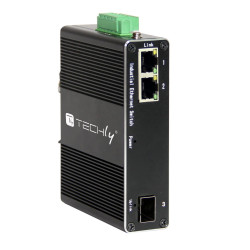 convertitore di rete techly i-swhub 1021g industriale ethernet