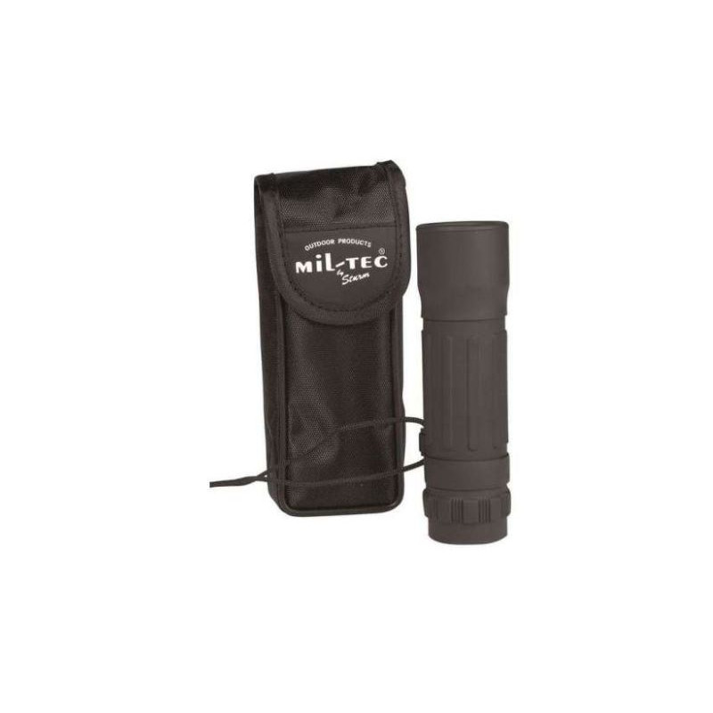 monocolo mil-tec 10x25 nero [sp.8646]