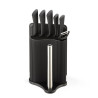set di coltelli maestro mr-1413 nero 8pz [mr-1413-black]