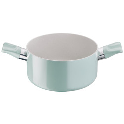 casseruola lagostina 010288031220 2 maniglie 20cm menta/bianco [2100140202]