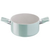 casseruola lagostina 010288031220 2 maniglie 20cm menta/bianco [2100140202]