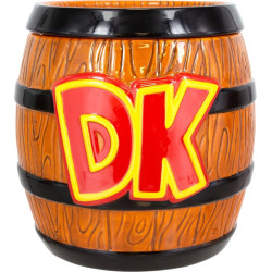 barattolo biscotti paladone nintendo donkey kong multicolore