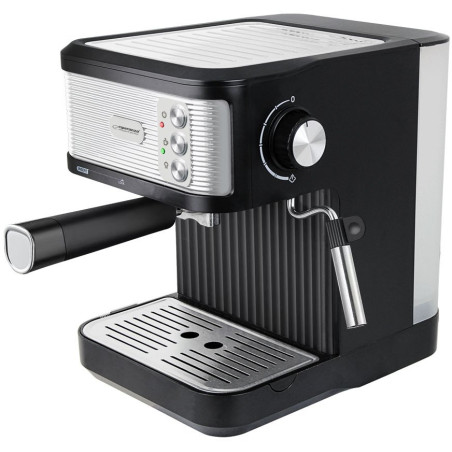 macchina da caffe' espresso esperanza ekc011 1.8l 850w argento/nero